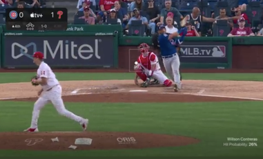 Willson Contreras' solo home run, 07/22/2022